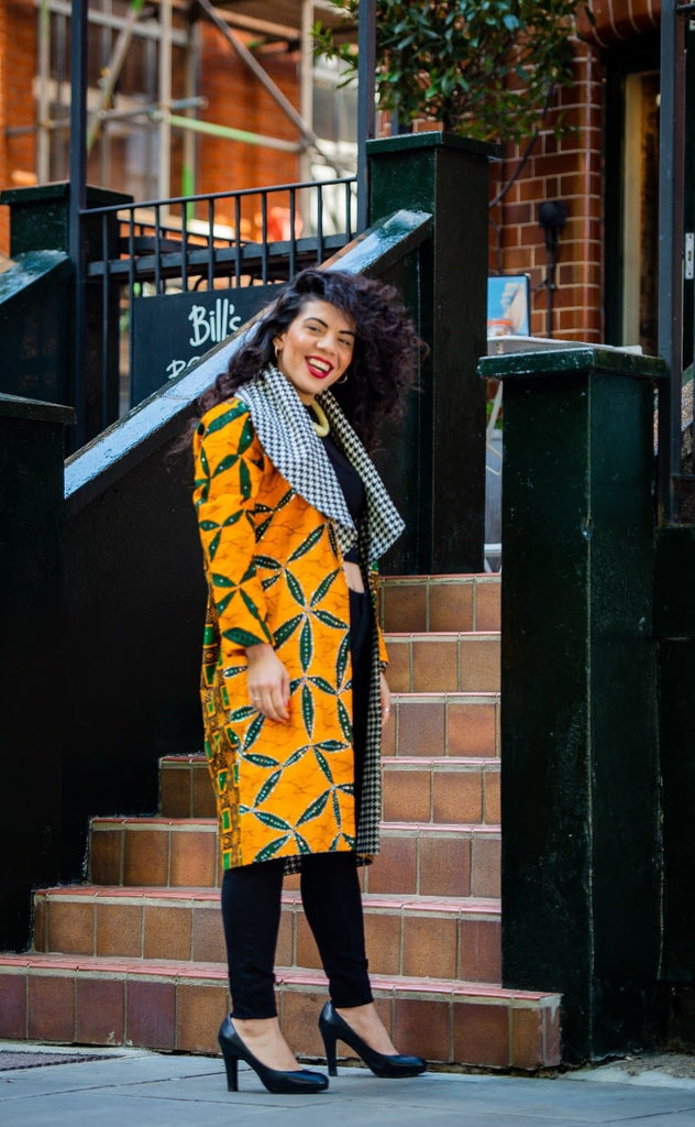 African Print Blazer | African print Jacket | African print Bomber Jacket | African Print Outerwear | Fall Fashion for African women | sustainable African Fashion | recycled African print clothing | Ethically sourced fashion | ethically sourced clothing | handmade clothing | African clothing for women | Ankara jacket | Tribal prints kimono | Floral African print clothing | Cotton Blazer | African print workwear | African clothing UK | Black-owned fashion brand | UK Based African Fashion Brand