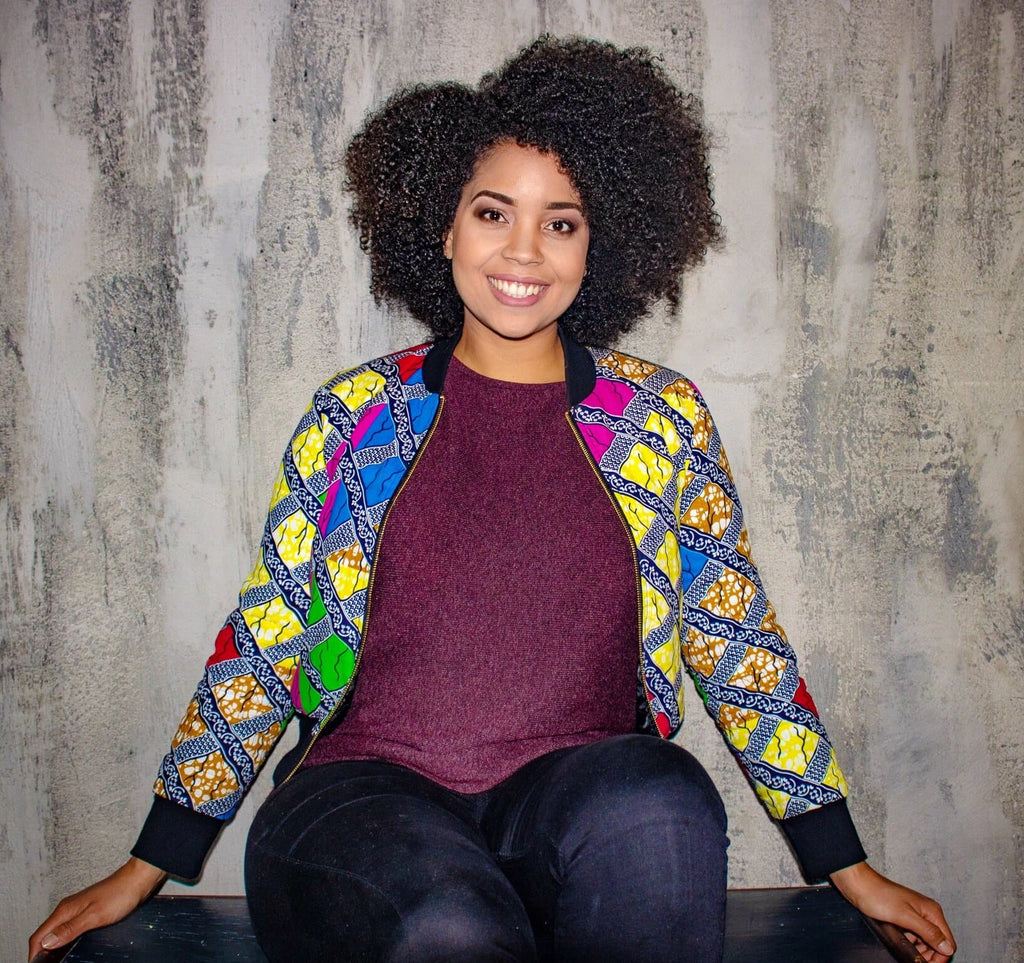 African Print Blazer | African print Jacket | African print Bomber Jacket | African Print Outerwear | Fall Fashion for African women | sustainable African Fashion | recycled African print clothing | Ethically sourced fashion | ethically sourced clothing | handmade clothing | African clothing for women | Ankara jacket | Tribal prints kimono | Floral African print clothing | Cotton Blazer | African print workwear | African clothing UK | Black-owned fashion brand | UK Based African Fashion Brand