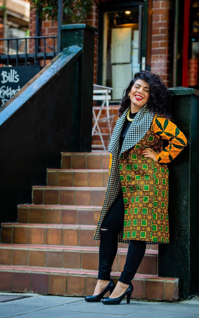 African Print Blazer | African print Jacket | African print Bomber Jacket | African Print Outerwear | Fall Fashion for African women | sustainable African Fashion | recycled African print clothing | Ethically sourced fashion | ethically sourced clothing | handmade clothing | African clothing for women | Ankara jacket | Tribal prints kimono | Floral African print clothing | Cotton Blazer | African print workwear | African clothing UK | Black-owned fashion brand 