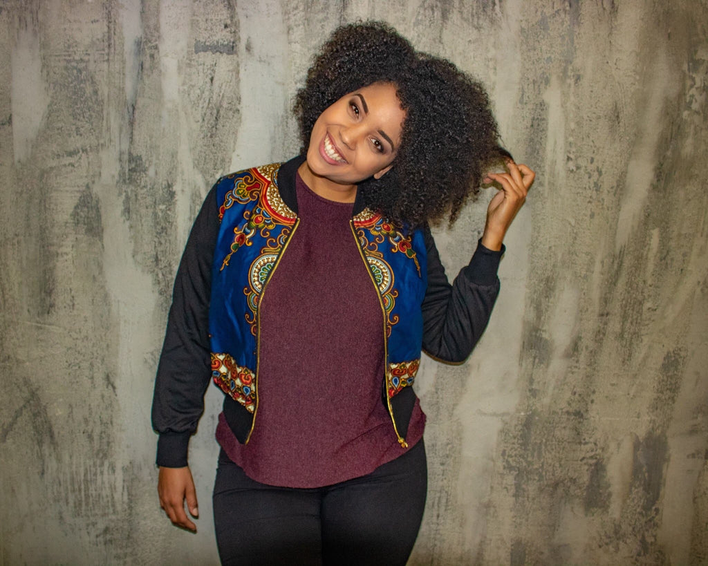 African Print Blazer | African print Jacket | African print Bomber Jacket | African Print Outerwear | Fall Fashion for African women | sustainable African Fashion | recycled African print clothing | Ethically sourced fashion | ethically sourced clothing | handmade clothing | African clothing for women | Ankara jacket | Tribal prints kimono | Floral African print clothing | Cotton Blazer | African print workwear | African clothing UK | Black-owned fashion brand | UK Based African Fashion Brand
