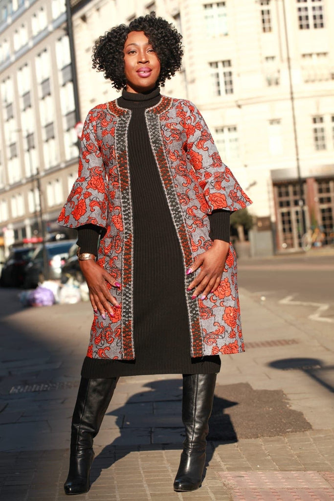 African Print Blazer | African print Jacket | African print Bomber Jacket | African Print Outerwear | Fall Fashion for African women | sustainable African Fashion | recycled African print clothing | Ethically sourced fashion | ethically sourced clothing | handmade clothing | African clothing for women | Ankara jacket | Tribal prints kimono | Floral African print clothing | Cotton Blazer | African print workwear | African clothing UK | Black-owned fashion brand | UK Based African Fashion Brand