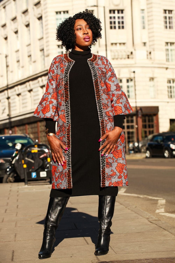 African Print Blazer | African print Jacket | African print Bomber Jacket | African Print Outerwear | Fall Fashion for African women | sustainable African Fashion | recycled African print clothing | Ethically sourced fashion | ethically sourced clothing | handmade clothing | African clothing for women | Ankara jacket | Tribal prints kimono | Floral African print clothing | Cotton Blazer | African print workwear | African clothing UK | Black-owned fashion brand | UK Based African Fashion Brand