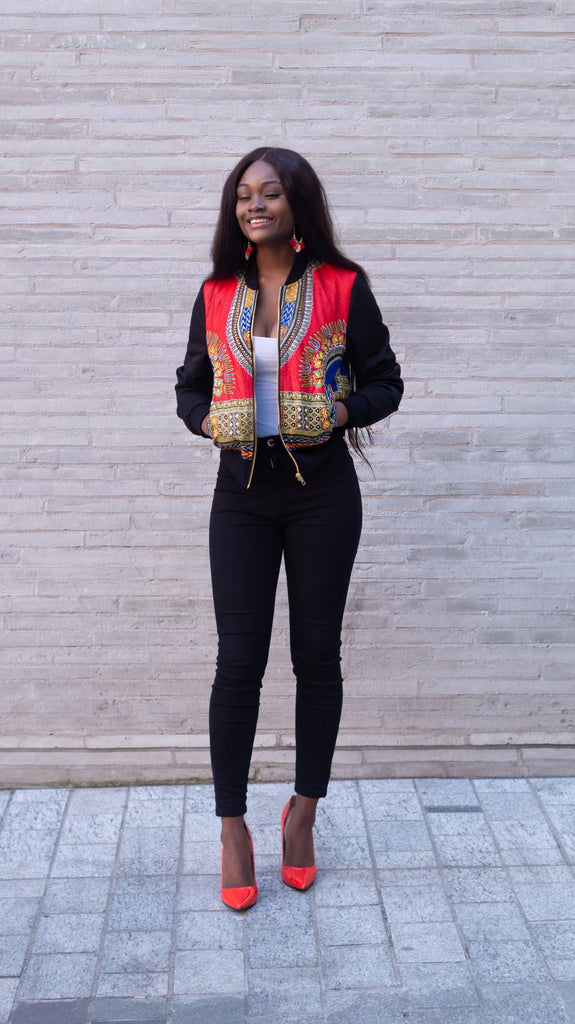 African Print Blazer | African print Jacket | African print Bomber Jacket | African Print Outerwear | Fall Fashion for African women | sustainable African Fashion | recycled African print clothing | Ethically sourced fashion | ethically sourced clothing | handmade clothing | African clothing for women | Ankara jacket | Tribal prints kimono | Floral African print clothing | Cotton Blazer | African print workwear | African clothing UK | Black-owned fashion brand | UK Based African Fashion Brand