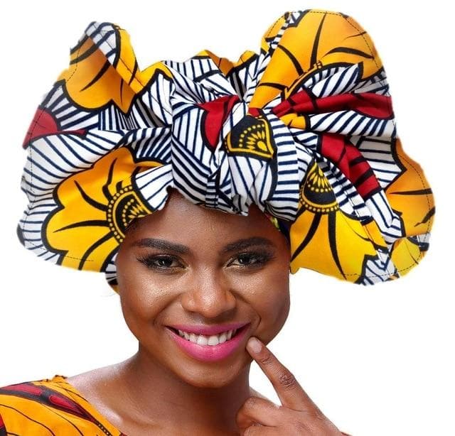 African Print Headwrap / Headtie - African Clothing from CUMO LONDON