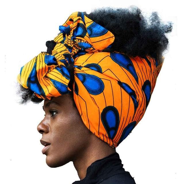 New In African Ankara Print Headwrap/Headtie - African Clothing from CUMO LONDON